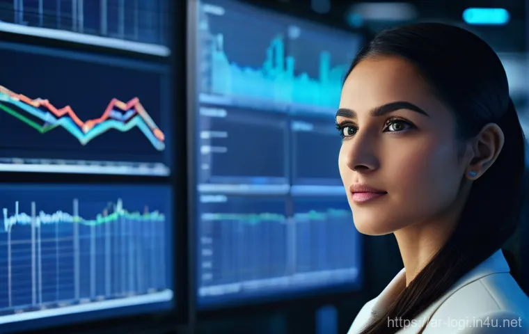 물류정보관리사 자격증으로 진출할 수 있는 직무 - A sophisticated, futuristic logistics control center. A brilliant Arab logistics expert, wearing a s...