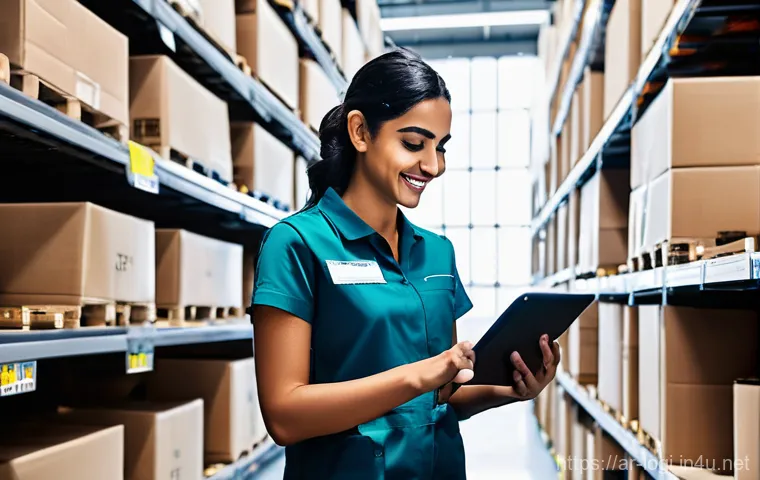 물류정보관리사 자격증으로 진출할 수 있는 직무 - A sophisticated, futuristic logistics control center. A brilliant Arab logistics expert, wearing a s...