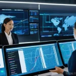 물류정보관리사 자격증과 물류 리스크 관리 - **Prompt:** A diverse group of logistics professionals, both male and female, of various ethnicities...